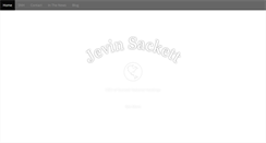 Desktop Screenshot of jevinsackett.com